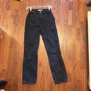 Abercrombie and Fitch Curve Love The ‘90s Straight Ultra High Rise